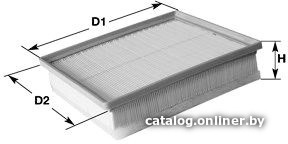 

Воздушный фильтр Clean filters MA3192