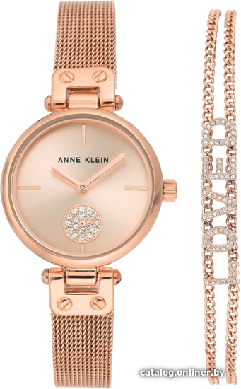 

Наручные часы с украшением Anne Klein 3552RGST
