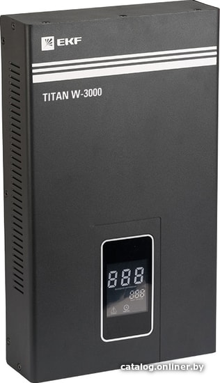 

Стабилизатор напряжения EKF PROxima stab-w-3000 Titan W-3000 1.8кВт