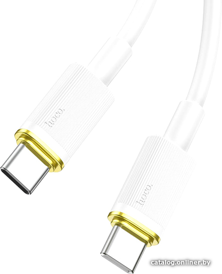 

Кабель Hoco U109 USB Type-C - USB Type-C (1.2 м, белый)