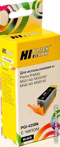 

Картридж Hi-Black HB-PGI-425-PGBK (аналог Canon PGI-425 Black)