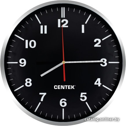 

Настенные часы CENTEK СТ-7100 (черный)