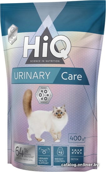 

Сухой корм для кошек HiQ Urinary Care 0.4 кг