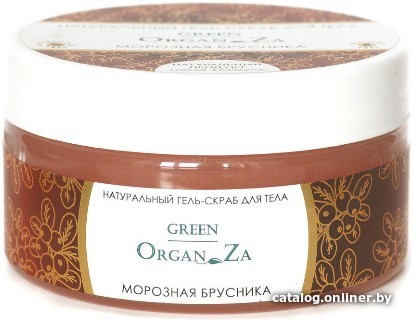 

Green OrganZa Скраб для тела Морозная брусника 200 мл