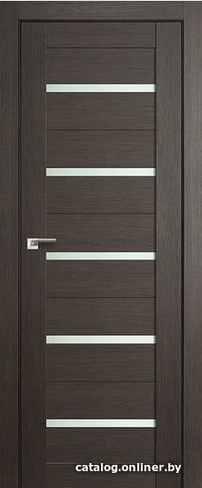 

Межкомнатная дверь ProfilDoors 7X 70x200 (грей мелинга/стекло матовое)