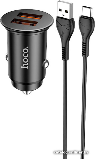 

Автомобильное зарядное Hoco NZ1 USB Type-C (черный)