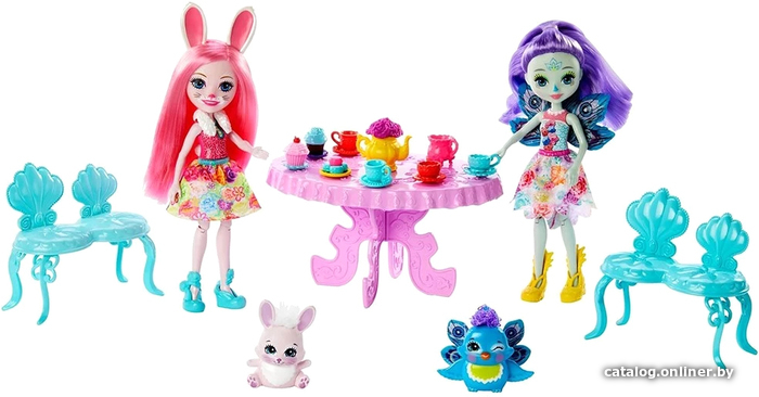 

Кукла Mattel Чаепитие Пэттер Павлины и Бри Кроли GLD41