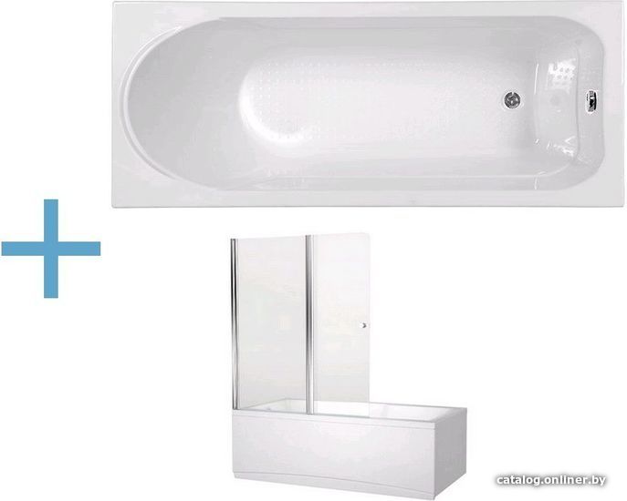

Ванна Aquanet West 170x70 (со шторкой)