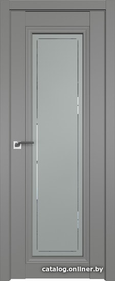 

Межкомнатная дверь ProfilDoors 2.101U 80x200 (грей, стекло гравировка 4)