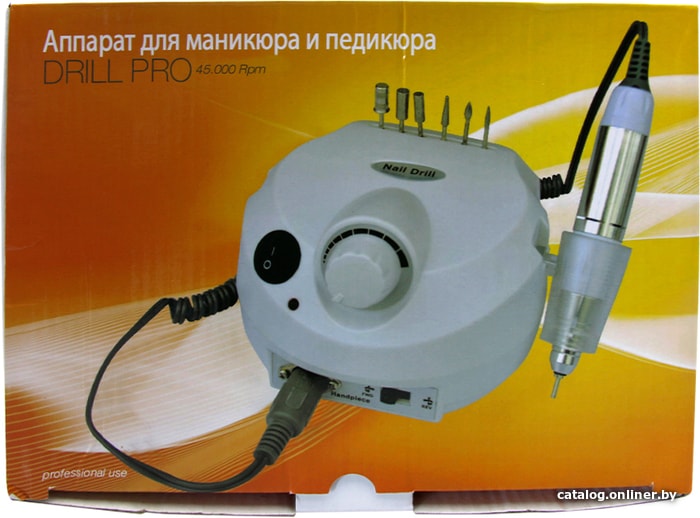 

Аппарат для маникюра и педикюра Global Fashion ZS-601 (белый)