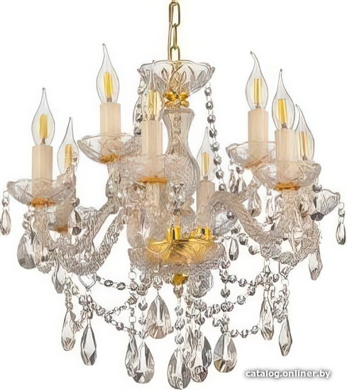 

Подвесная люстра Lumina Deco Eliza LDP 7026-6+3 SL+GD