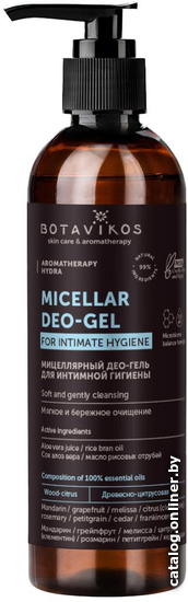 

Botavikos Мицеллярный део-гель для интимной гигиены Aromatherapy Hydra 200 мл