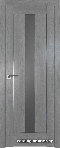 

Межкомнатная дверь ProfilDoors 2.48XN 40x200 (грувд серый, стекло графит)