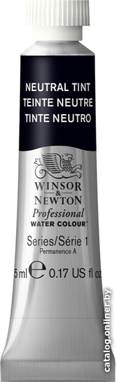 

Акварельная краска Winsor & Newton Professional №430 102430 (5 мл, серый нейтральный)