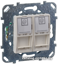 

Розетка компьютерная Schneider Electric Unica MGU5.2020.25ZD