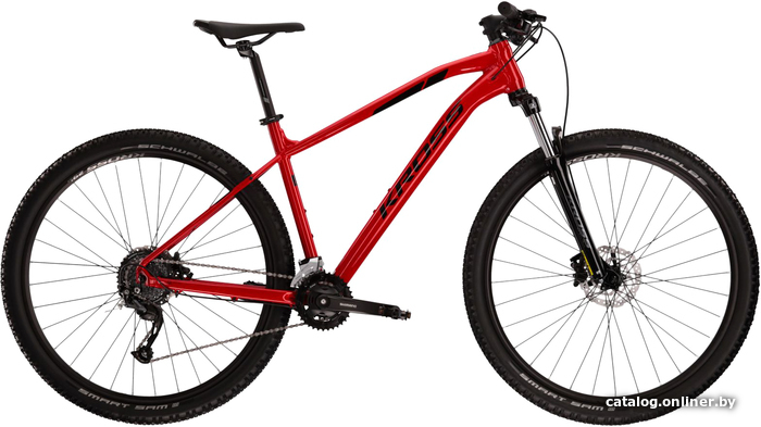 

Велосипед Kross Level 1.0 29 XXL/22" 2023 (red black gloss)