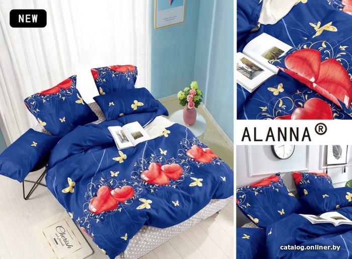 

Постельное белье Alanna Home Textile 0215-family (Семейный)