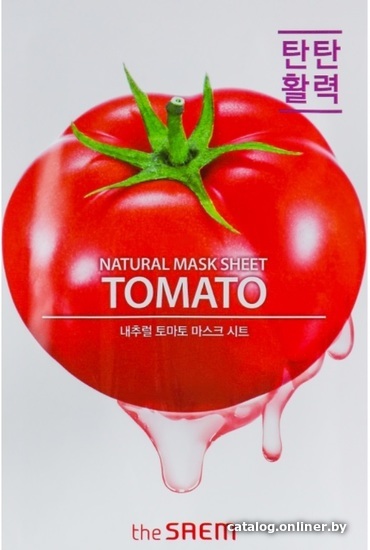 

The Saem Маска для лица тканевая Natural Tomato Mask Sheet (21 мл)