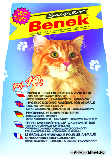 

Наполнитель для туалета Super Benek Compact 23 л