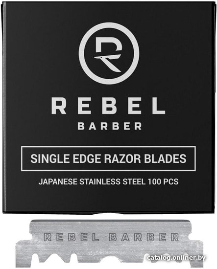 

Сменные кассеты для бритья Rebel Barber Single Blade 100 шт