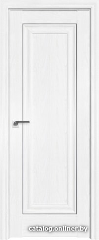 

Межкомнатная дверь ProfilDoors 23X 80x200 (пекан белый/молдинг серебро)