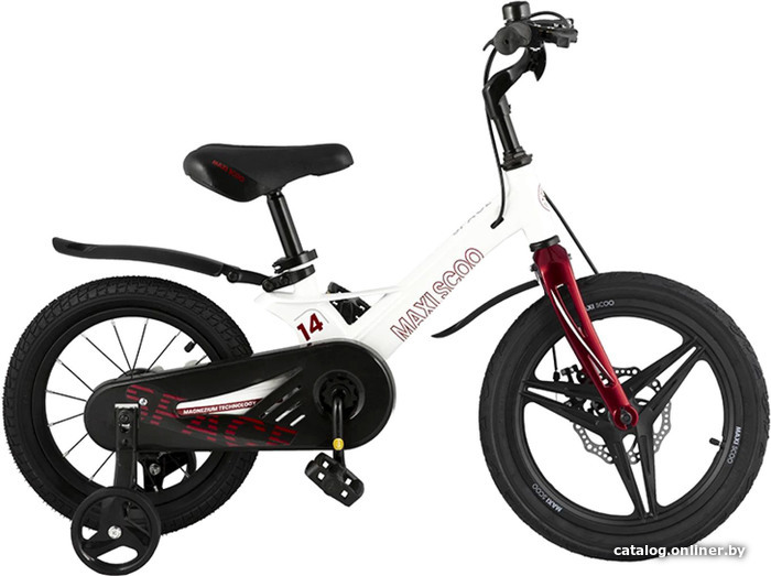 

Детский велосипед Maxiscoo Space MSC-S1412D (белый жемчуг)