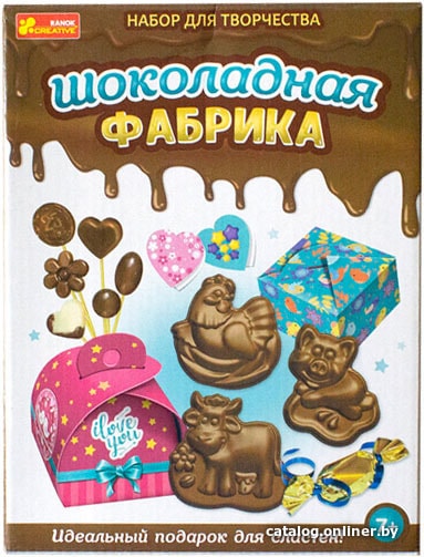 

Набор для опытов Ranok-Creative Шоколадная фабрика 12114099Р