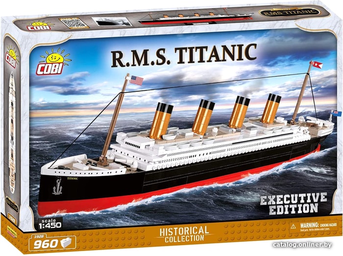 

Конструктор Cobi Historical Collection Executive Edition 1928 RMS Titanic