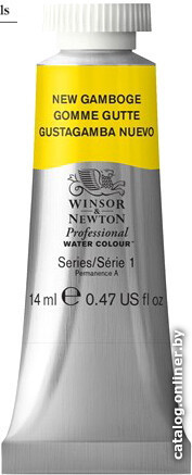 

Акварельная краска Winsor & Newton Professional 105267 (14 мл, гуммигут новый)