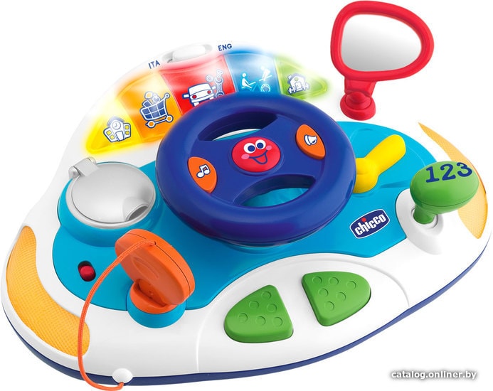 

Интерактивная игрушка Chicco Говорящий руль 00060084000180