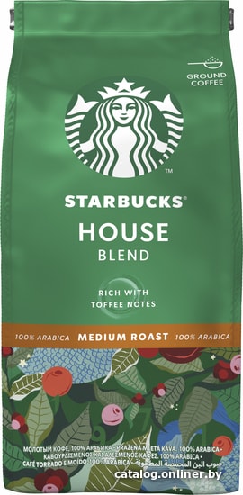 

Кофе Starbucks House Blend молотый 200 г