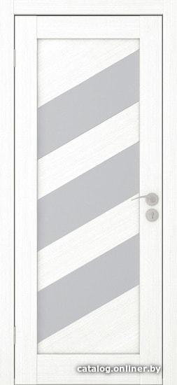 

Межкомнатная дверь IstokDoors Диагональ-2 ДЧ 70x200 (ясень белый/светлое стекло)