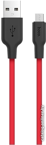 

Кабель Hoco X21 USB Type-C (красный)