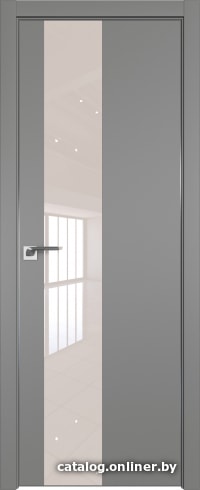 

Межкомнатная дверь ProfilDoors 5E 80x200 (грей/стекло перламутровый лак)