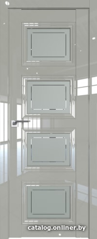 

Межкомнатная дверь ProfilDoors 2.107L 60x200 (галька люкс, стекло гравировка 4)