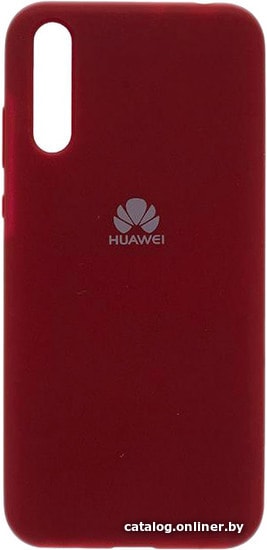 

Чехол для телефона EXPERTS Original Tpu для Huawei Y8p с LOGO (темно-красный)