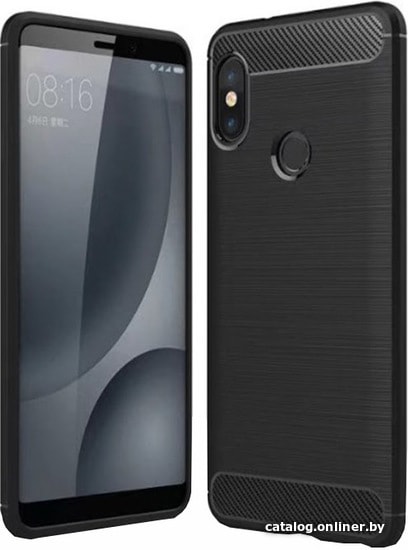 

Чехол для телефона Case Brushed Line для Xiaomi Redmi Note 5 Pro (черный)