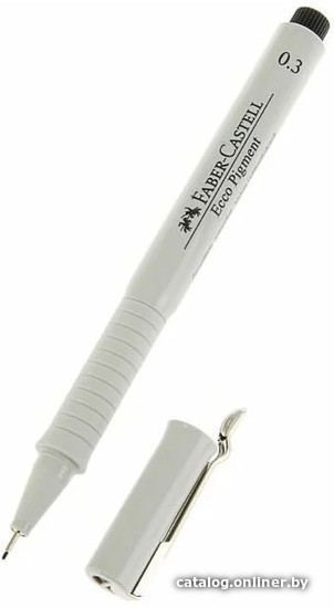 

Ручка капиллярная Faber Castell ECCO Pigment 166399 (0.3мм, черный)