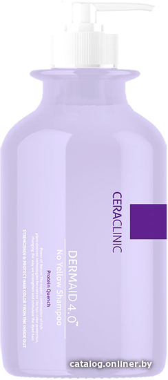 

Шампунь Evas Ceraclinic Dermaid 4.0 No Yellow Shampoo Protein Quenc 500 мл