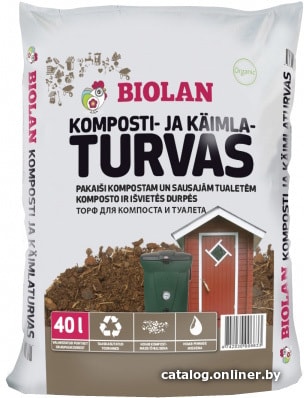 

Biolan Смесь для компоста и туалета 70562600 (40 л)