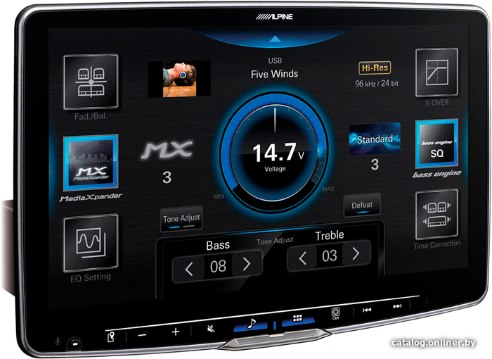 

USB-магнитола Alpine iLX-F115D
