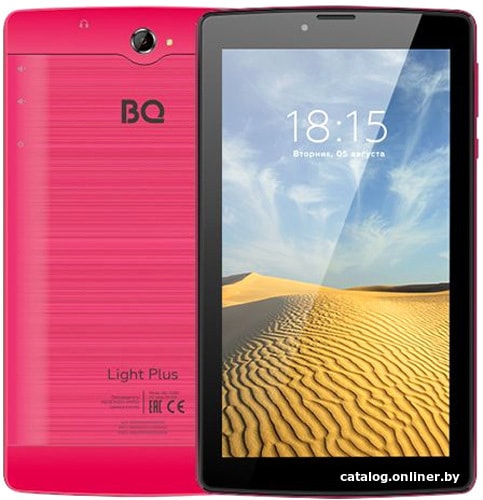 

Планшет BQ-Mobile BQ-7038G Light Plus 16GB 3G (красный)
