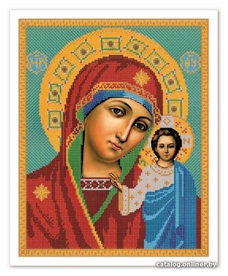 

Схема для вышивания Нова Слобода Богородица Казанская БИС 1204