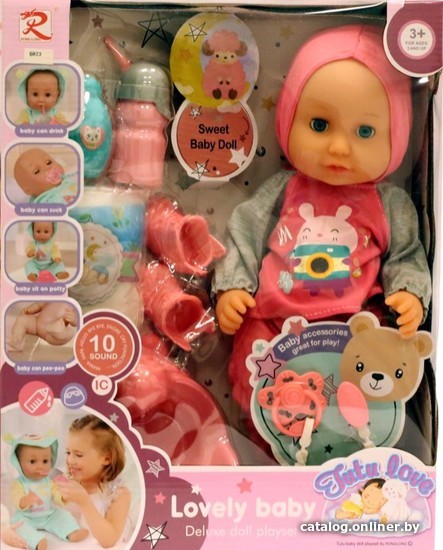 

Пупс Sharktoys Функциональный 1000000051 (10 звуков)