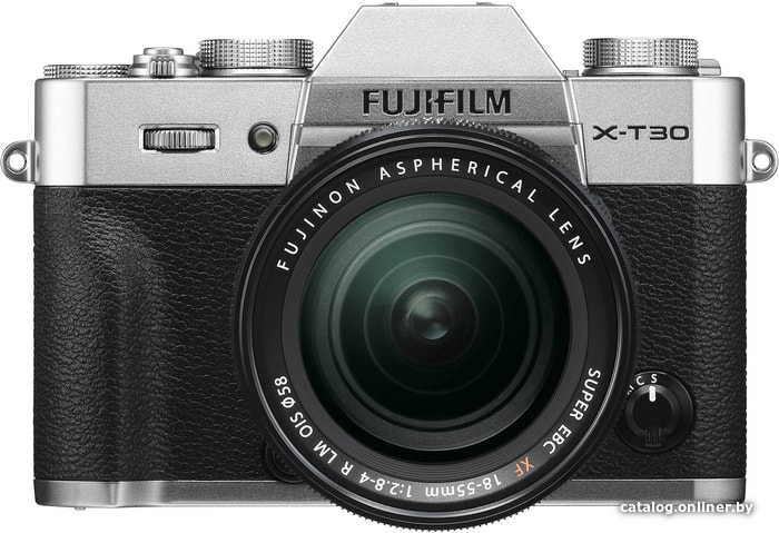 

Беззеркальный фотоаппарат Fujifilm X-T30 Kit 18-55mm (серебристый)
