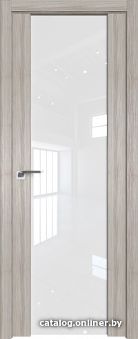 

Межкомнатная дверь ProfilDoors 8X 70x200 (капучино мелинга/стекло белый триплекс)
