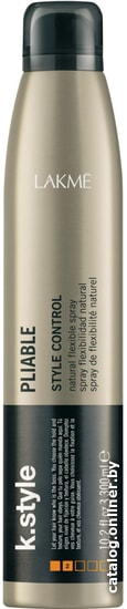 

Лак Lakme K.style Pliable Style Control Natural Flexible Spray
