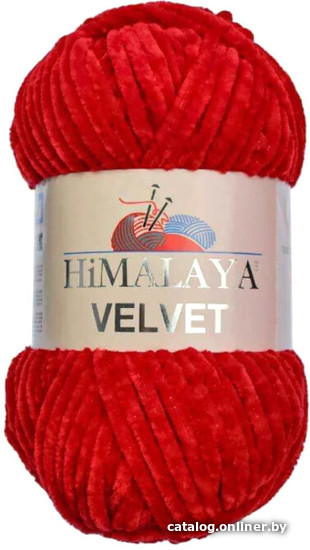 

Пряжа для вязания Himalaya Velvet 90018 (красный)
