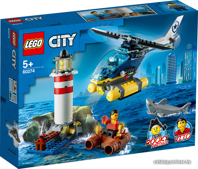 

Конструктор LEGO City 60274 Морская полиция: захват на маяке