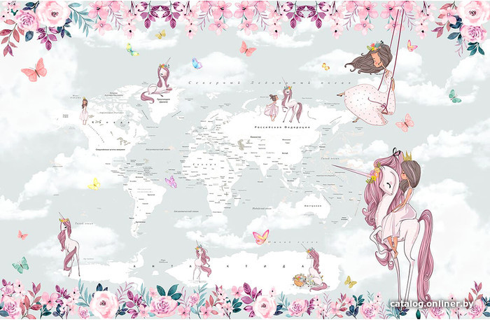 

Виниловые обои Citydecor Princess 10 с защитным покрытием 400x260